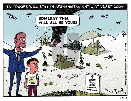Ted Rall on Friday May 4, 2012 Comic Strip