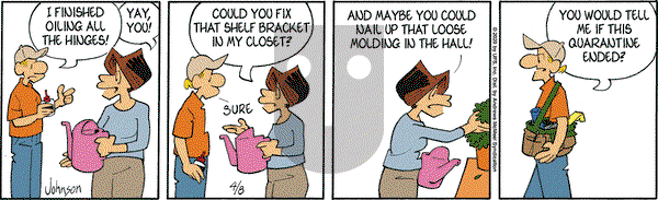 Arlo and Janis on Wednesday April 8, 2020 Comic Strip