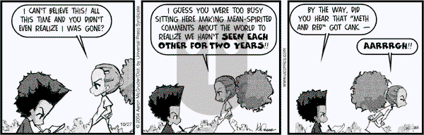 The Boondocks on Thursday May 30, 2013 Comic Strip