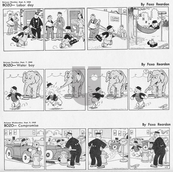 Bozo - Friday December 1, 2023 Comic Strip