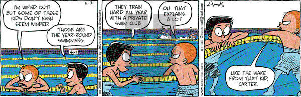 Cleats on Tuesday May 31, 2005 Comic Strip