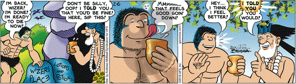 Alley Oop on Tuesday February 6, 2018 Comic Strip