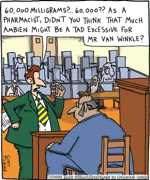 The Argyle Sweater on Monday October 12, 2009 Comic Strip