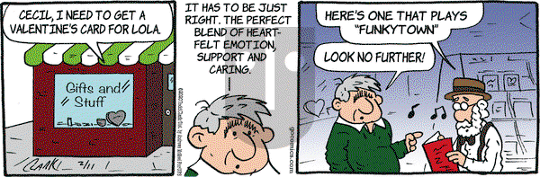 Lola on Tuesday February 11, 2020 Comic Strip