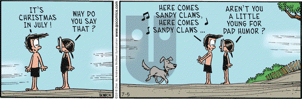 Grand Avenue on Thursday July 5, 2018 Comic Strip