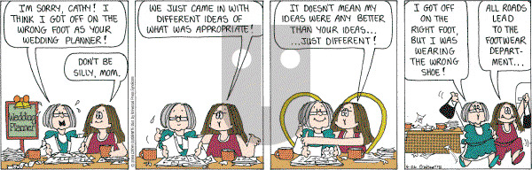 Cathy Classics - Saturday June 26, 2004 Comic Strip
