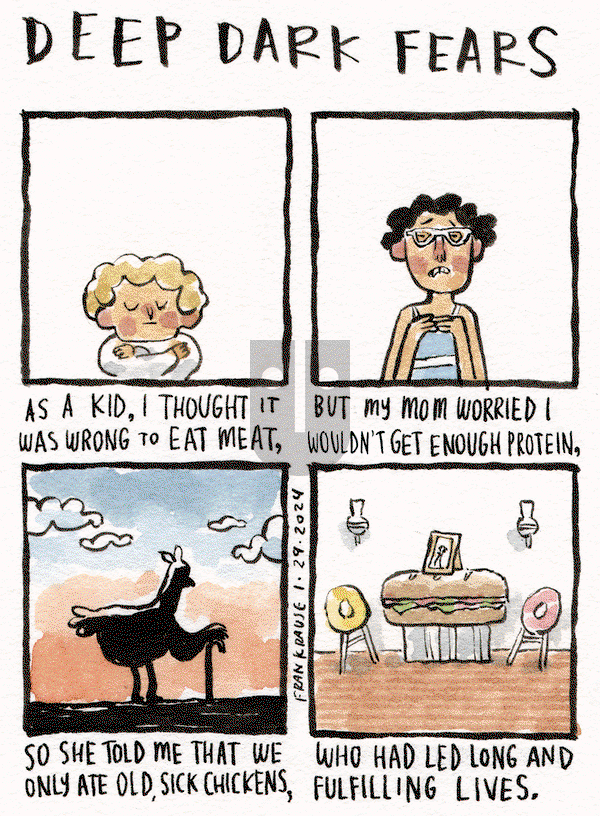 Deep Dark Fears on Monday July 15, 2024 Comic Strip