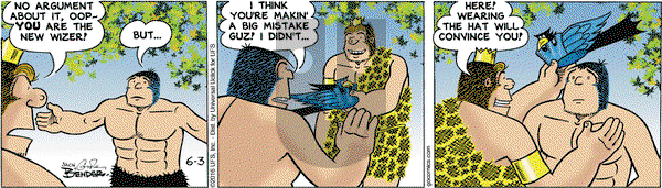 Alley Oop - Friday June 3, 2016 Comic Strip