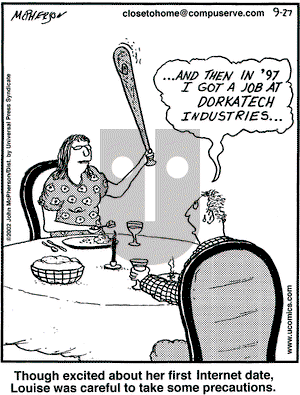Close to Home on Friday September 27, 2002 Comic Strip