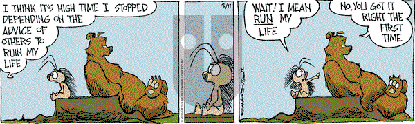 The Grizzwells on Wednesday February 11, 2015 Comic Strip
