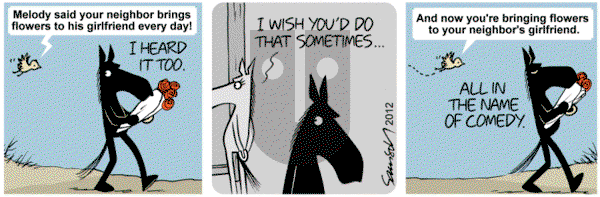 Dark Side of the Horse on Thursday January 15, 2015 Comic Strip