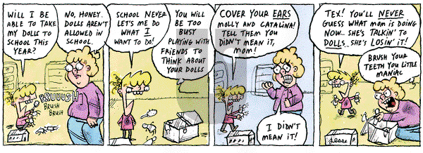Tex on Friday September 15, 2023 Comic Strip