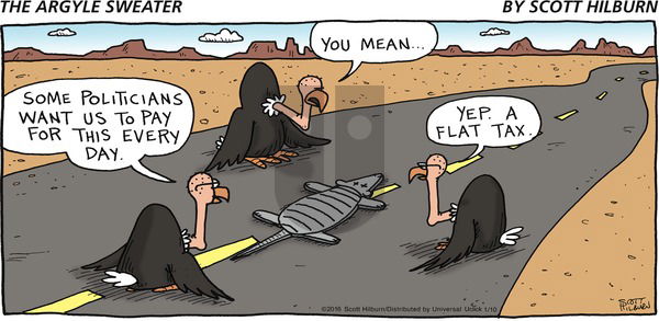 The Argyle Sweater on Sunday January 10, 2016 Comic Strip