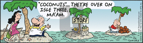 Frank and Ernest on Friday January 31, 2014 Comic Strip
