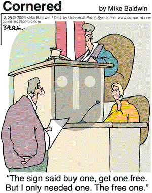 Cornered on Monday March 28, 2005 Comic Strip