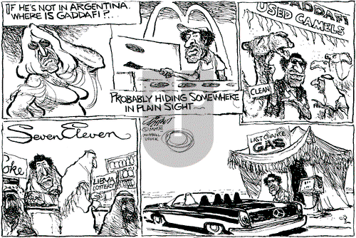 Pat Oliphant on Wednesday August 31, 2011 Comic Strip