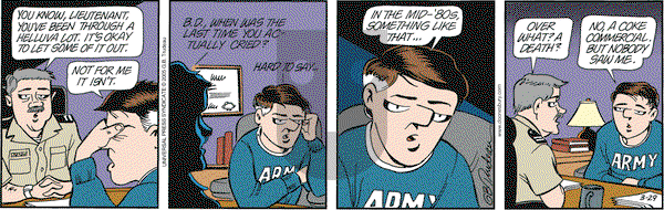 Doonesbury on Tuesday March 29, 2005 Comic Strip