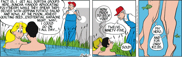 9 Chickweed Lane on Friday July 17, 2009 Comic Strip