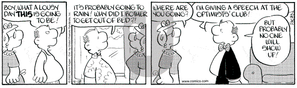 Drabble on Wednesday April 18, 2007 Comic Strip