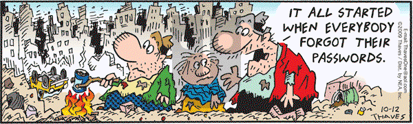 Frank and Ernest - Monday October 12, 2009 Comic Strip