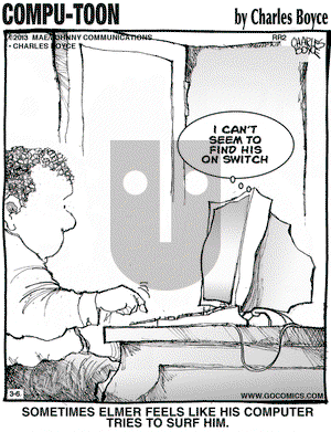 Compu-toon - Wednesday March 6, 2013 Comic Strip