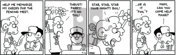FoxTrot on Thursday September 22, 2005 Comic Strip