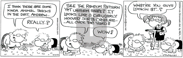 Soup to Nutz - Old on Wednesday August 16, 2006 Comic Strip