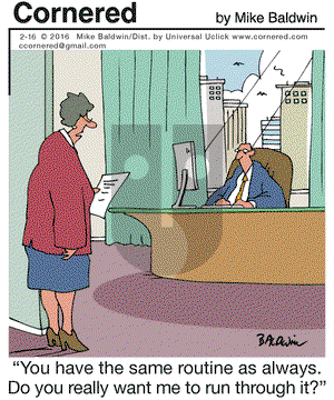 Cornered on Tuesday February 16, 2016 Comic Strip