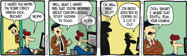 The Buckets on Wednesday March 13, 2013 Comic Strip