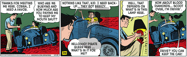 Rip Haywire on Friday October 30, 2015 Comic Strip