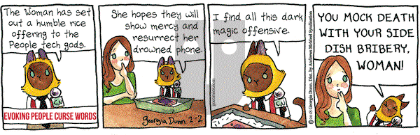 Breaking Cat News on Friday February 2, 2018 Comic Strip
