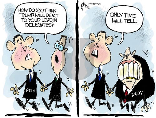 Clay Jones - Sunday February 23, 2020 Comic Strip