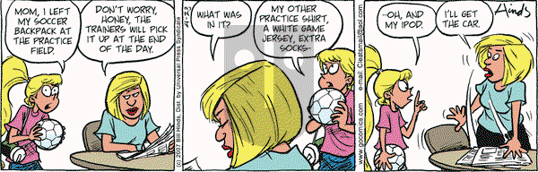 Cleats on Tuesday April 1, 2025 Comic Strip