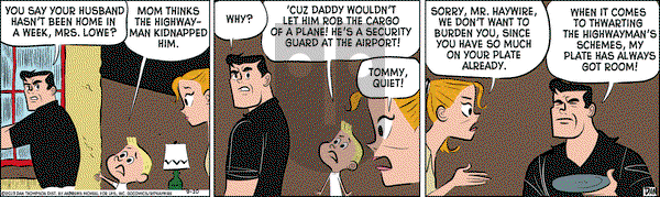 Rip Haywire on Tuesday September 10, 2019 Comic Strip