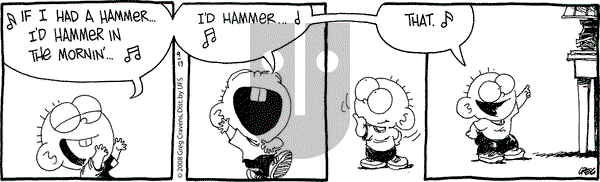 The Buckets on Wednesday September 17, 2008 Comic Strip