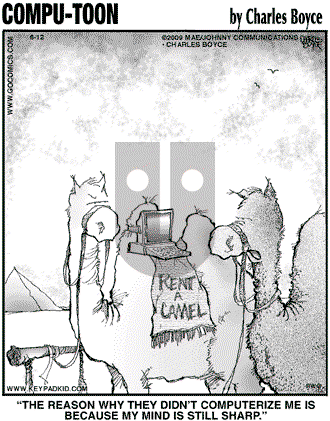 Compu-toon on Friday June 12, 2009 Comic Strip