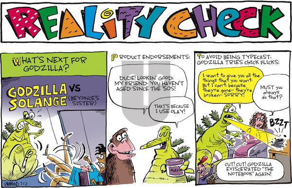 Reality Check on Sunday July 13, 2014 Comic Strip