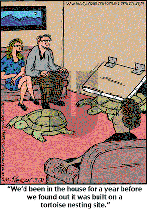 Close to Home on Tuesday March 31, 2015 Comic Strip