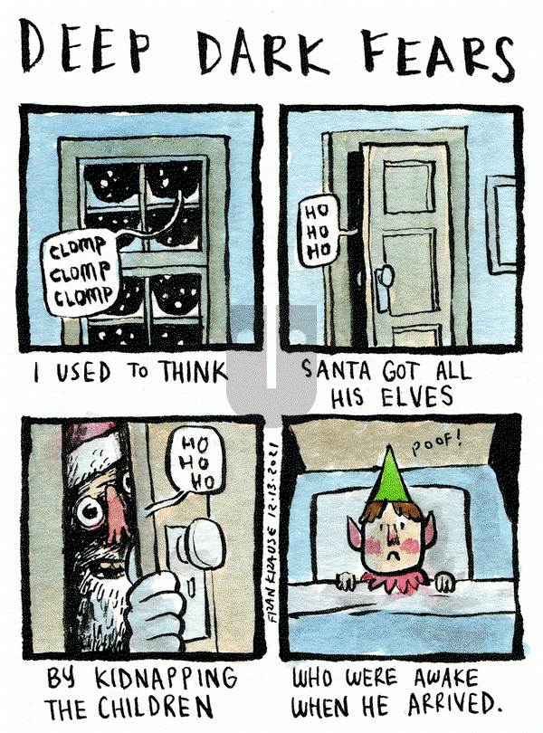 Deep Dark Fears on Thursday April 14, 2022 Comic Strip