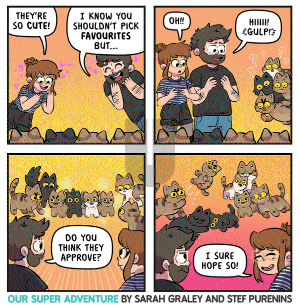 Our Super Adventure - Monday April 11, 2022 Comic Strip