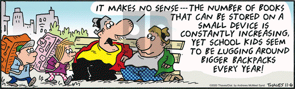 Frank and Ernest on Friday November 6, 2020 Comic Strip