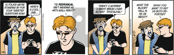 Doonesbury on Wednesday January 30, 2013 Comic Strip