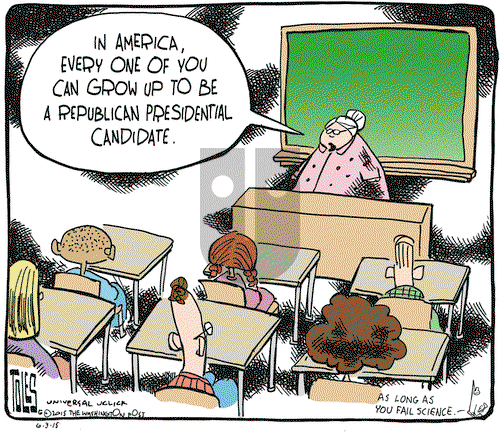 Tom Toles on Wednesday June 3, 2015 Comic Strip