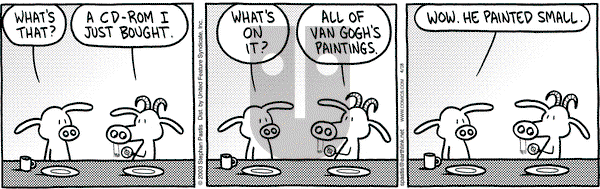 Pearls Before Swine on Friday April 18, 2003 Comic Strip