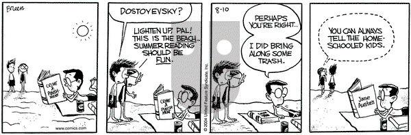 Grand Avenue on Tuesday August 10, 2004 Comic Strip