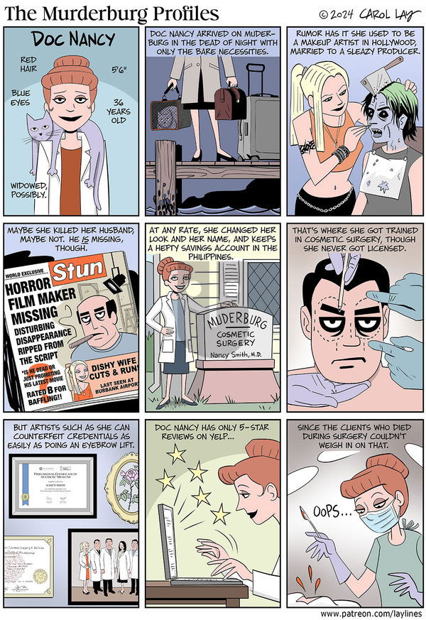 Lay Lines on Monday December 16, 2024 Comic Strip