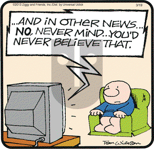 Ziggy on Tuesday March 19, 2013 Comic Strip