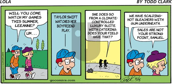 Lola on Sunday May 18, 2025 Comic Strip