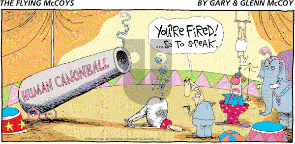 The Flying McCoys on Sunday July 20, 2008 Comic Strip