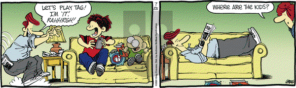 The Buckets on Saturday July 25, 2020 Comic Strip